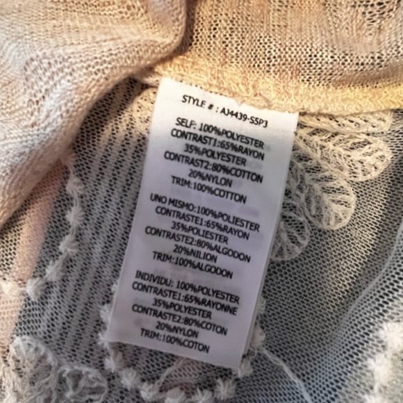 ANTHROPOLOGIE | A’Reve | Kimono | 18” P2P - Picture 14 of 16